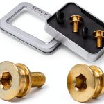 Crank Arm Bolt,Square Hole Center Shaft Fixing Screw Titanium Alloy Mountain Bike Crank Bolt Bottom Bracket Screw M8x15mm-0